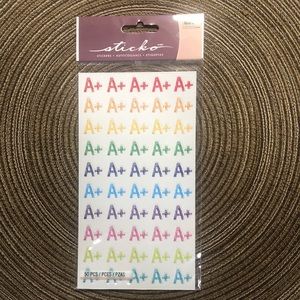 Sticko A Plus (A+) Student Stickers